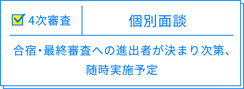 4次審査 4次審査